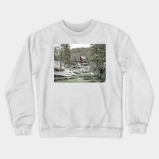 The Mill In Winter Crewneck Sweatshirt